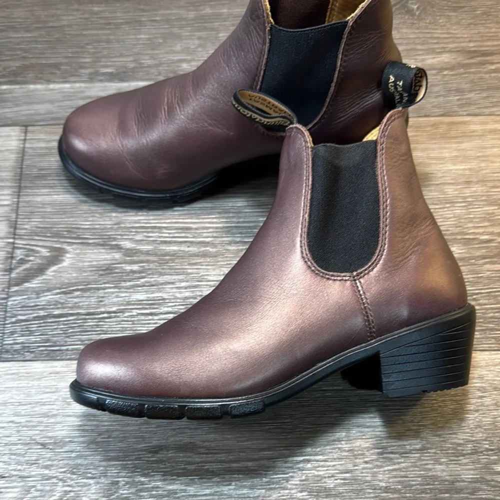 Blundstone Brown / bronze Ankle Boots woman’s 7.5 (s14) - Picture 3 of 11